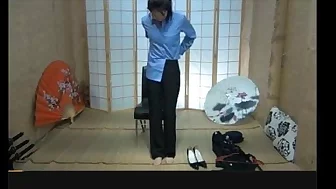 Chinese policewoman bondage