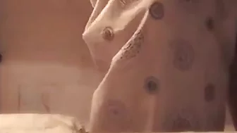 Chinese couple fucking in a hotel room