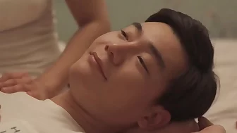 Step Son Fucks his Mothers Friend Korean movie sex scene