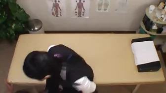 Asian OL fake massage 1