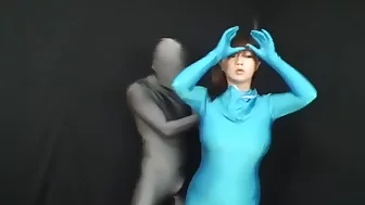 zentai sex blue