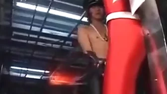 Asian Crime Fighting Babe Is Caught And Gets Felt Up By A M