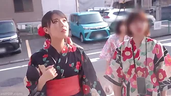 240710花火大会へ向かう女子をゲットb3