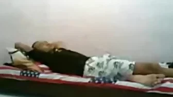 Asian girl sets up the cam, jumps on her bf and says 'yeah'. so happy to finally get laid !!!