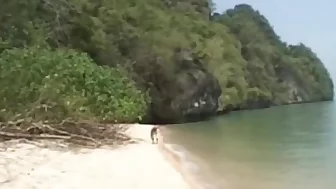 Thai beach fuck