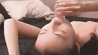 Amateur Petite Asian Girl Sucks and Fucks Big Cock