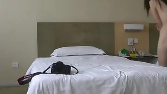 Chinese hooker fucked several position in hotel room