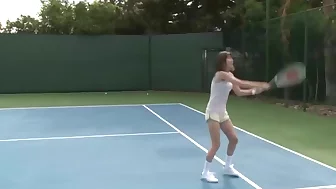 Asian stepsisters prefer sex to tennis.