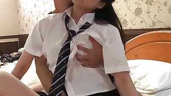 He Asked Me To Wear Is Girlfriend's Uniform... - Part.2