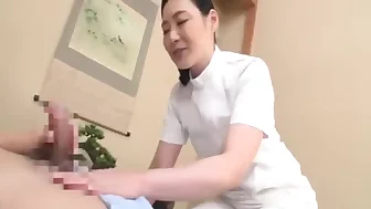 she massages a penis